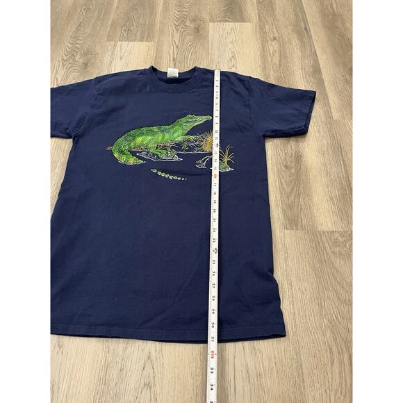 Lot of 2 Vintage Nature T-Shirt Size Large Y2K Alligator Pelican - Picture 6 of 14
